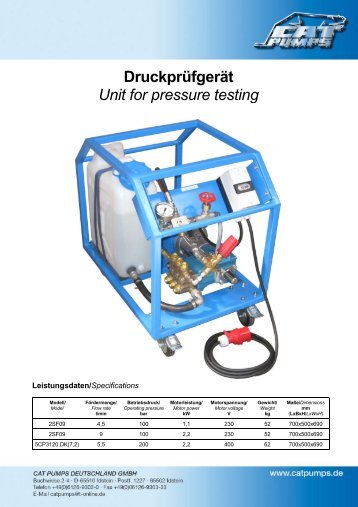 Cat Pumps Deutschland GmbH