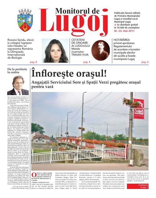 Monitorul_Mai:Layout 1.qxd - PrimÄƒria Municipiului Lugoj