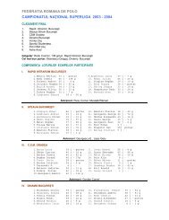 Campionatul Naţional Superliga 2003-2004