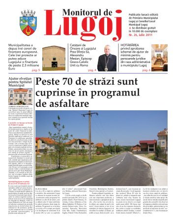 Monitorul_Iulie:Layout 1.qxd - PrimÄria Municipiului Lugoj