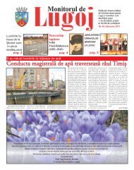 Monitorul de Lugoj Nr. 45 - Februarie 2013 - PrimÄria Municipiului ...