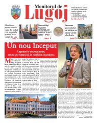 Monitorul de Lugoj Nr. 38 - Iulie 2012 - PrimÄria Municipiului Lugoj