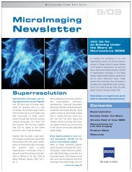 MicroImaging Newsletter Sept 09:Layout 1 - Carl Zeiss