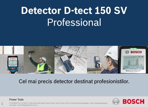 Detector D-tect 150 SV Professional