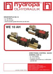 WE 10 AH - Hydropa GmbH & Cie. KG