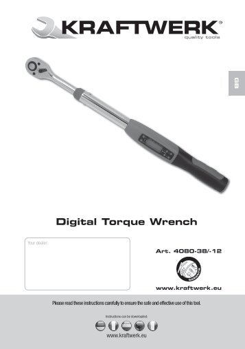 Digital Torque Wrench - KRAFTWERK tools