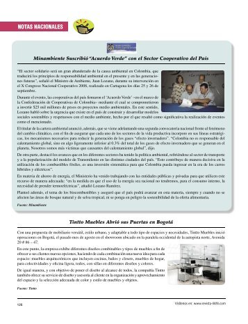 016 noticias.indd - Revista El Mueble y La Madera