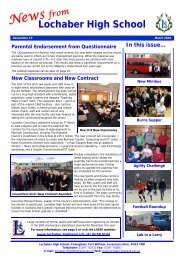 LHS Newsletter 16 DRAFT 1 - Lochaber High School