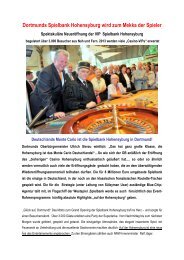 Dortmunds Spielbank Hohensyburg wird zum Mekka ... - VIP-NEWS