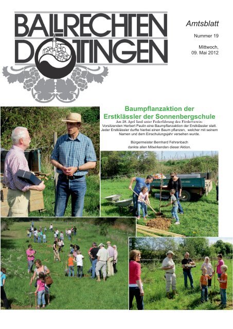 Amtsblatt - Ballrechten-Dottingen