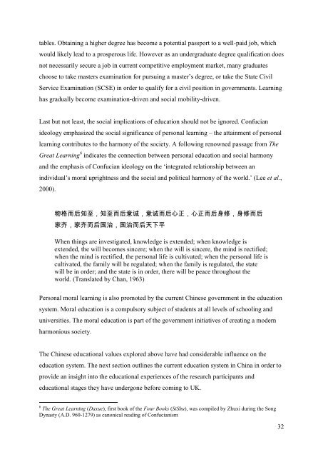 The challenge of academic writing for Chinese students within ...