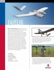Javelin UAV System - Unmanned Aircraft & Drones