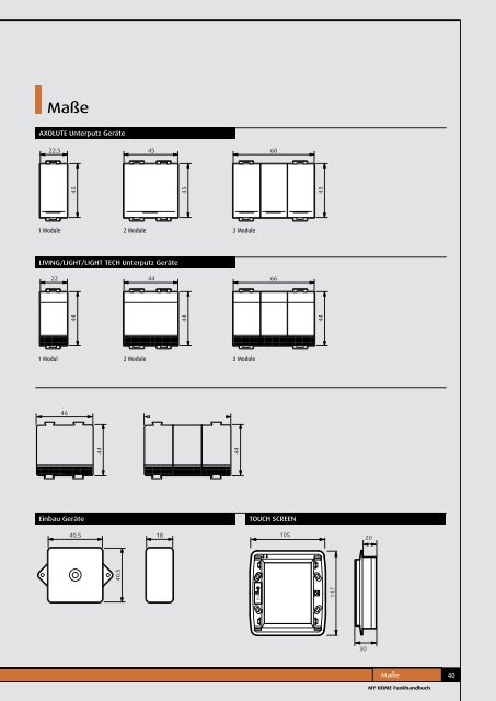 TECHNISCHES HANDBUCH 2010 - Legrand - Legrand Austria GmbH