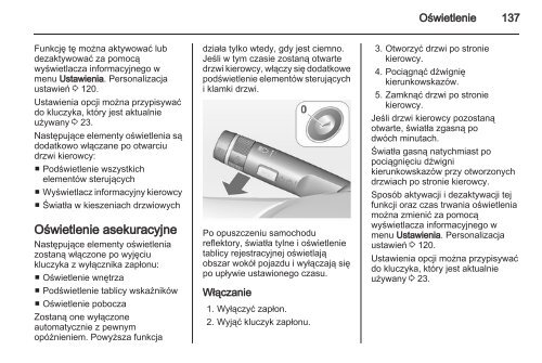 Opel Insignia 2013.5 â Instrukcja obsÅugi â Opel Polska