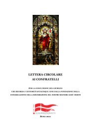 LETTERA CIRCOLARE AI CONFRATELLI