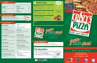 View Menu - Cristy's Pizza