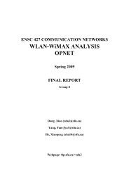 WLAN-WiMAX ANALYSIS OPNET