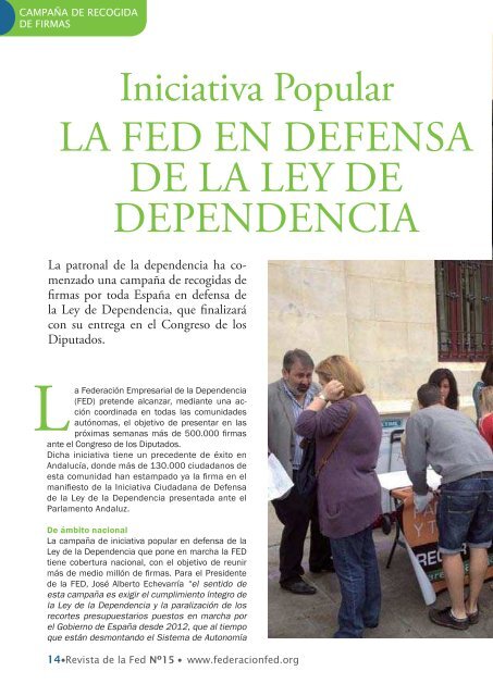 Federación Empresarial de la Dependencia - Aerte