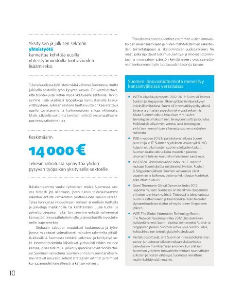 Tekesin ja innovaatiotoiminnan vaikutukset 2013 (pdf)