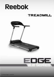 Handbuch Edge 2.2 - Reebok  Fitness