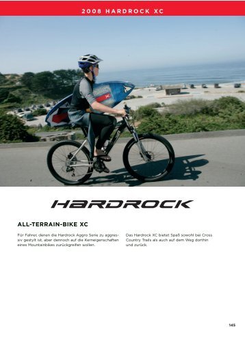 2008 hardrock xc all-terrain-bike xc - Ebener-Zweiradsport GmbH