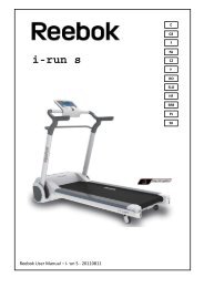 110811 Reebok i-run s user manual A5 final-multi - Reebok Fitness