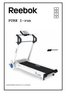 reebok i run pure treadmill