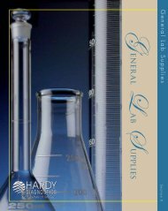 General Lab Supplies - by Hardy Diagnostics