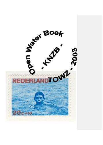 ow2003boek - Open Water Boeken - Nederlands Open Water Web