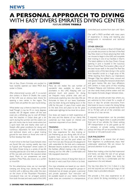 Download - Emirates Diving Association