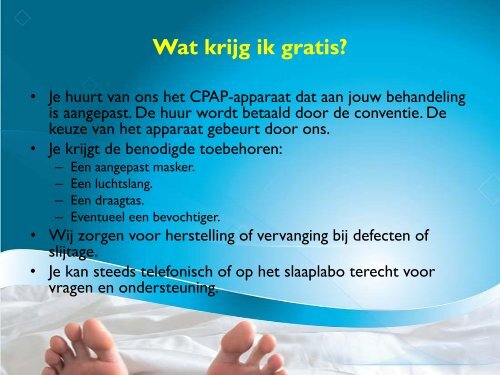 Het CPAP-apparaat - UZ Leuven