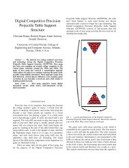 Digital Competitive Precision Projectile Table Support Structure