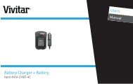 Battery Charger + Battery - Vivitar