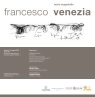 Presentazione Francesco Venezia.pdf - Ordine degli Architetti della ...