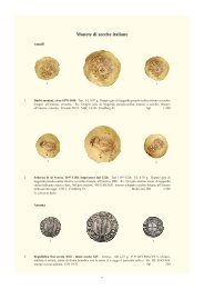 Monete di zecche italiane - Numismatica Ars Classica NAC AG