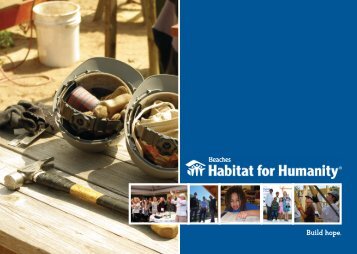 Build hope. - Beaches Habitat for Humanity