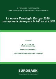 La nueva Estrategia Europa 2020: una apuesta clave ... - Eurobask