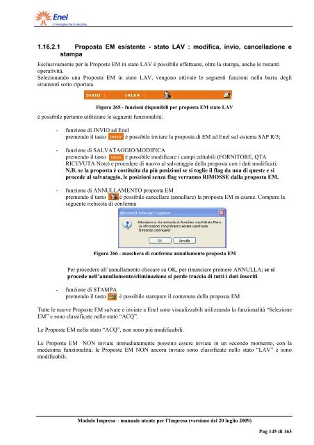 Modulo Impresa - Fornitori - Enel