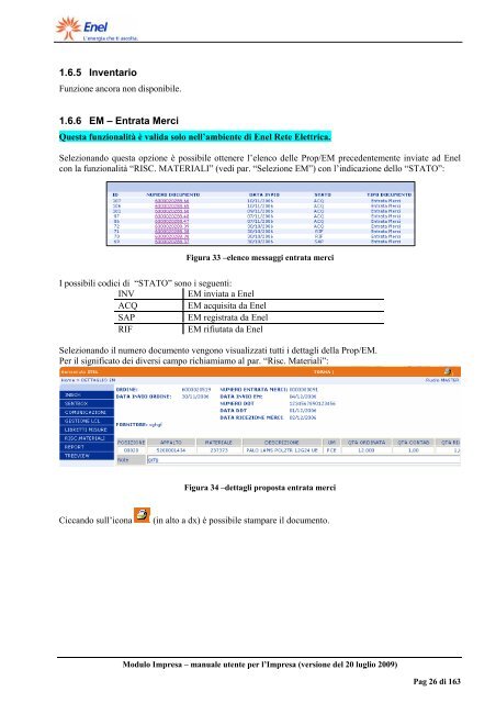 Modulo Impresa - Fornitori - Enel