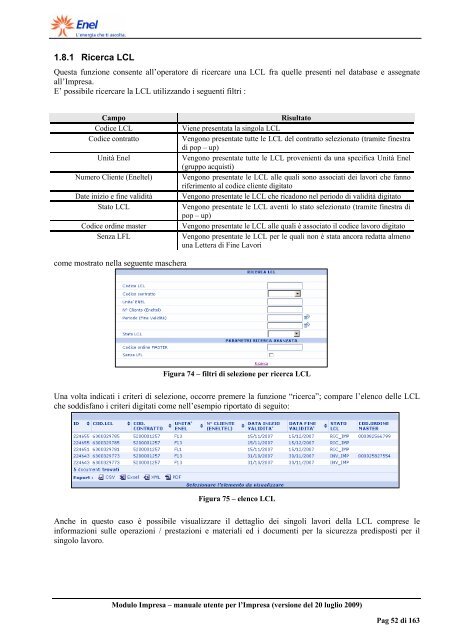 Modulo Impresa - Fornitori - Enel