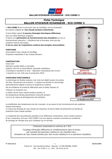 Système solaire combiné - Direct Fabricant - Fhe France