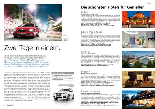 BMW niederlassung Stuttgart - publishing-group.de