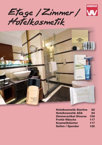 Hotelkosmetik Starline 82 Hotelkosmetik ADA 84 Zimmerartikel ...