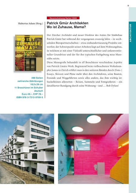 Architektur - Niggli Verlag