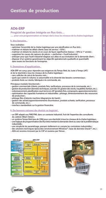 Catalogue logiciels 2010.pdf - Cetim