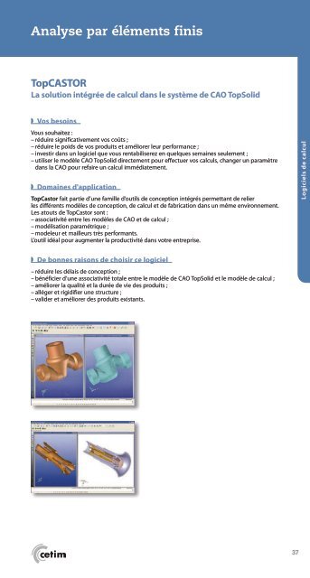 Catalogue logiciels 2010.pdf - Cetim