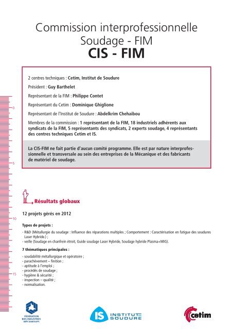 Fiche Commission Soudage - Juin 2013 (541 Ko) - Cetim