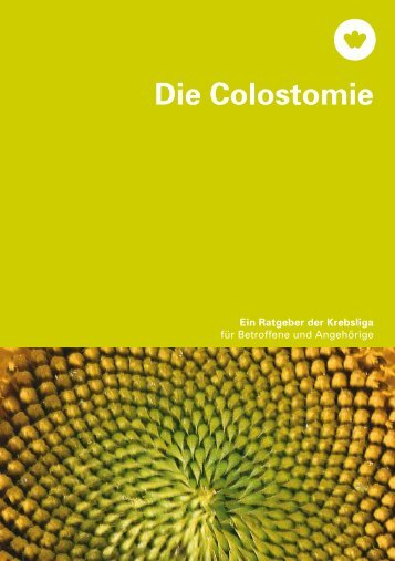 BroschÃ¼re - Die Colostomie - Globomedica AG