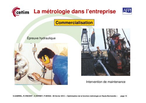 La mÃ©trologie dans l'entreprise - Cetim