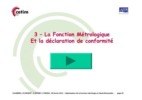 La mÃ©trologie dans l'entreprise - Cetim